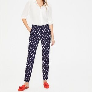 Boden Ledbury Blossom Print High Rise Pants Size 8P